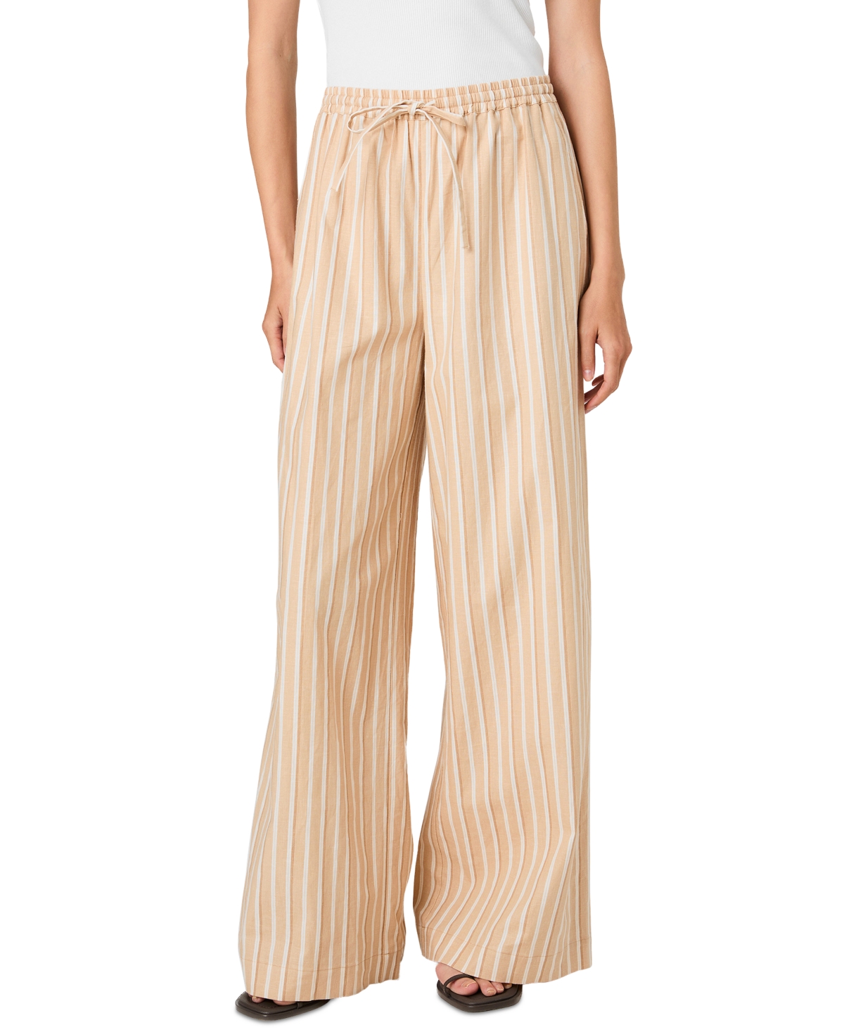 French Connection Women's Striped Drawstring Pants