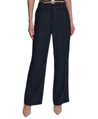Women's Ankle-Length Straight-Leg Pants