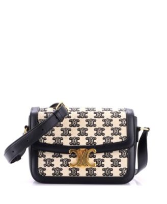 Medium Triomphe Shoulder Bag Triomphe Canvas