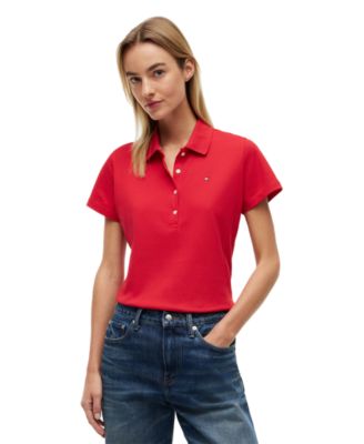 Women's Classic Pique Short-Sleeve Polo T-Shirt