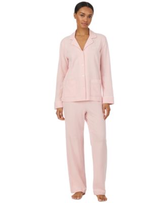 Women's Notch Collar and Mid-Rise Pant Set