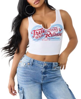 Women's Rib Notch Tank Top