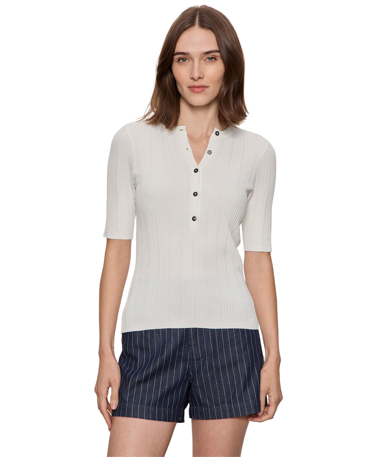 Sanctuary Women's Air Of Ease Half-Sleeve Top