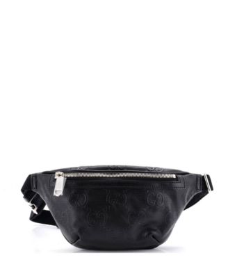 Small Belt Bag GG Embossed Perforated Leather