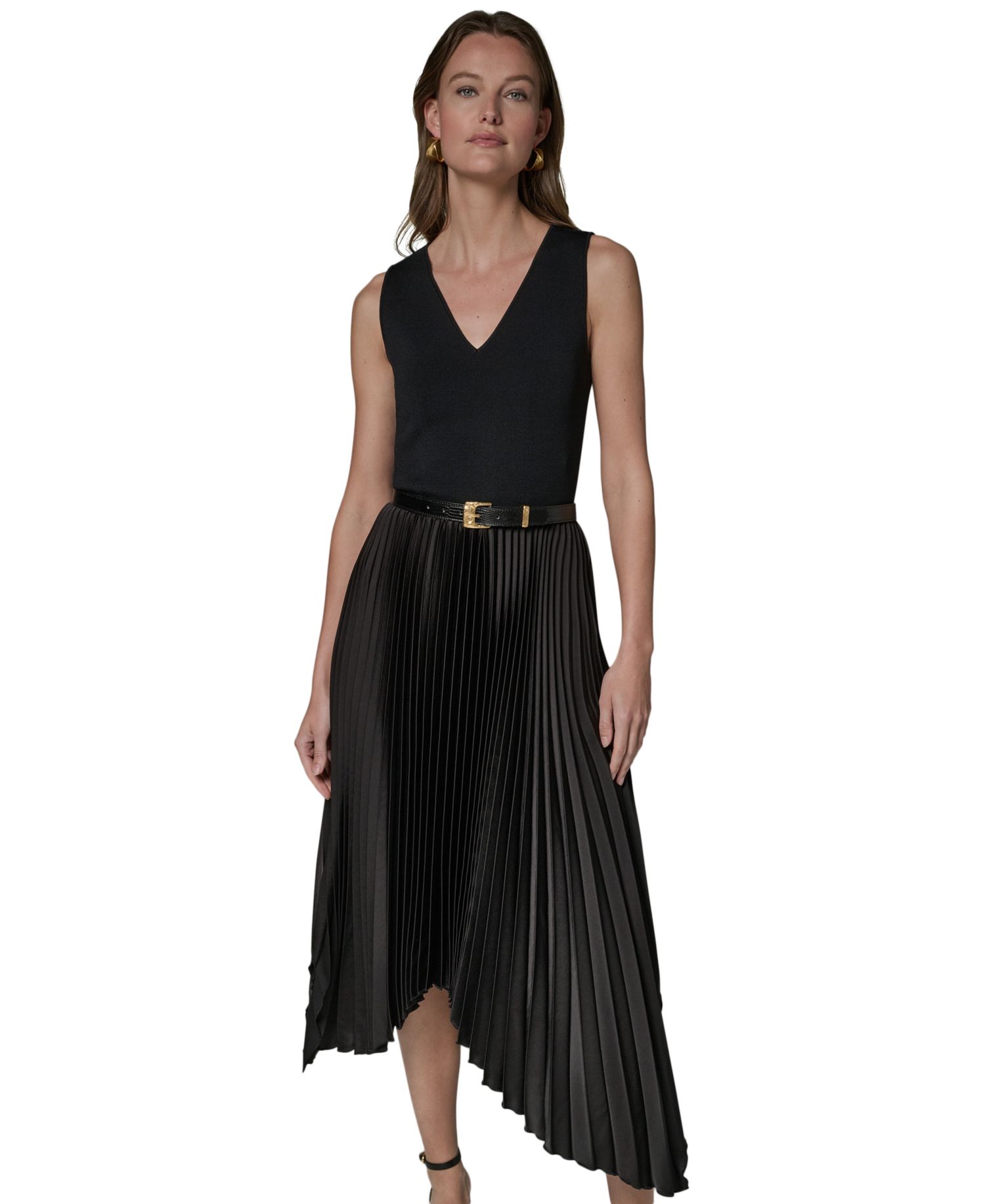 Petite V-Neck Dress