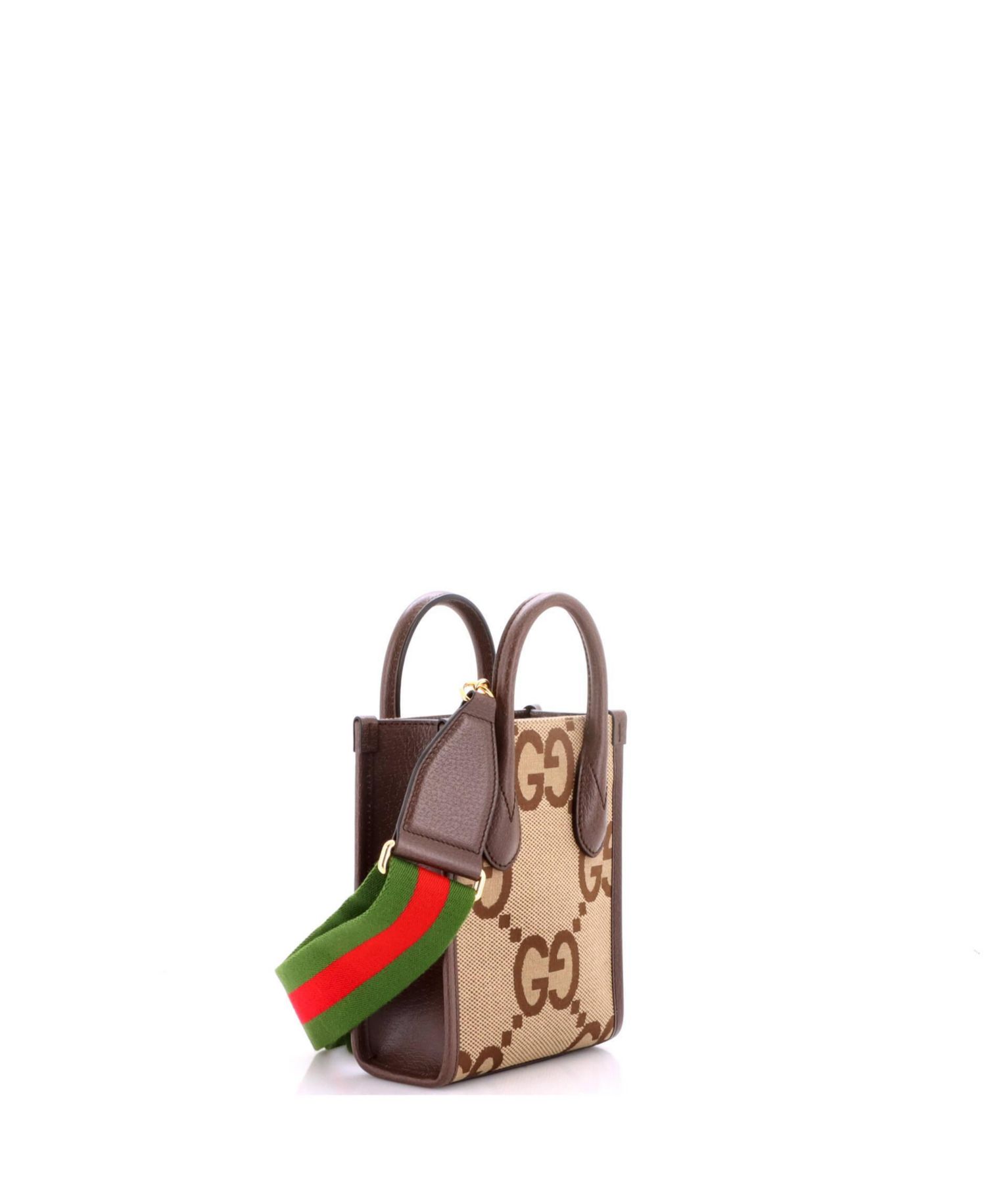 Mini Vertical Tote Jumbo GG Canvas