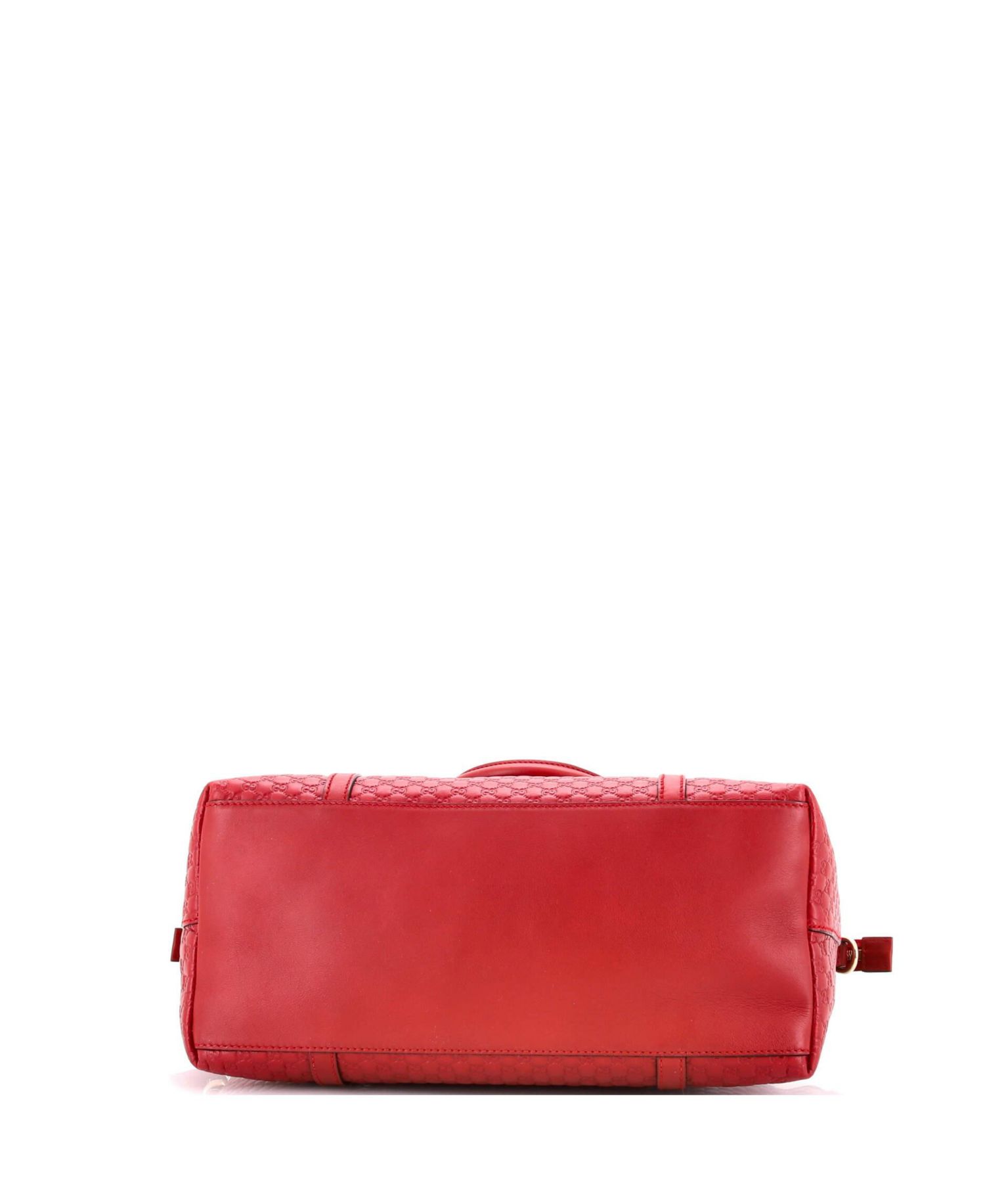 Medium Britt Convertible Dome Satchel Microguccissima Leather