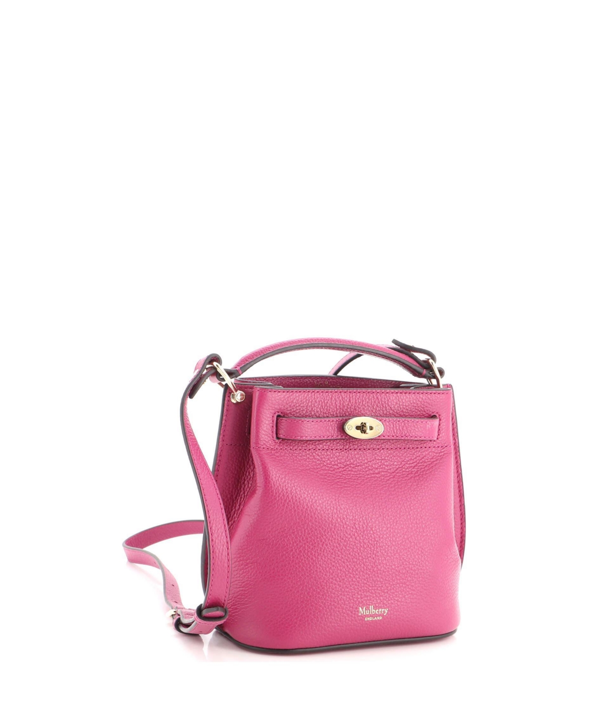 Pre-Owned Mulberry Small Islington Bucket Bag Leather