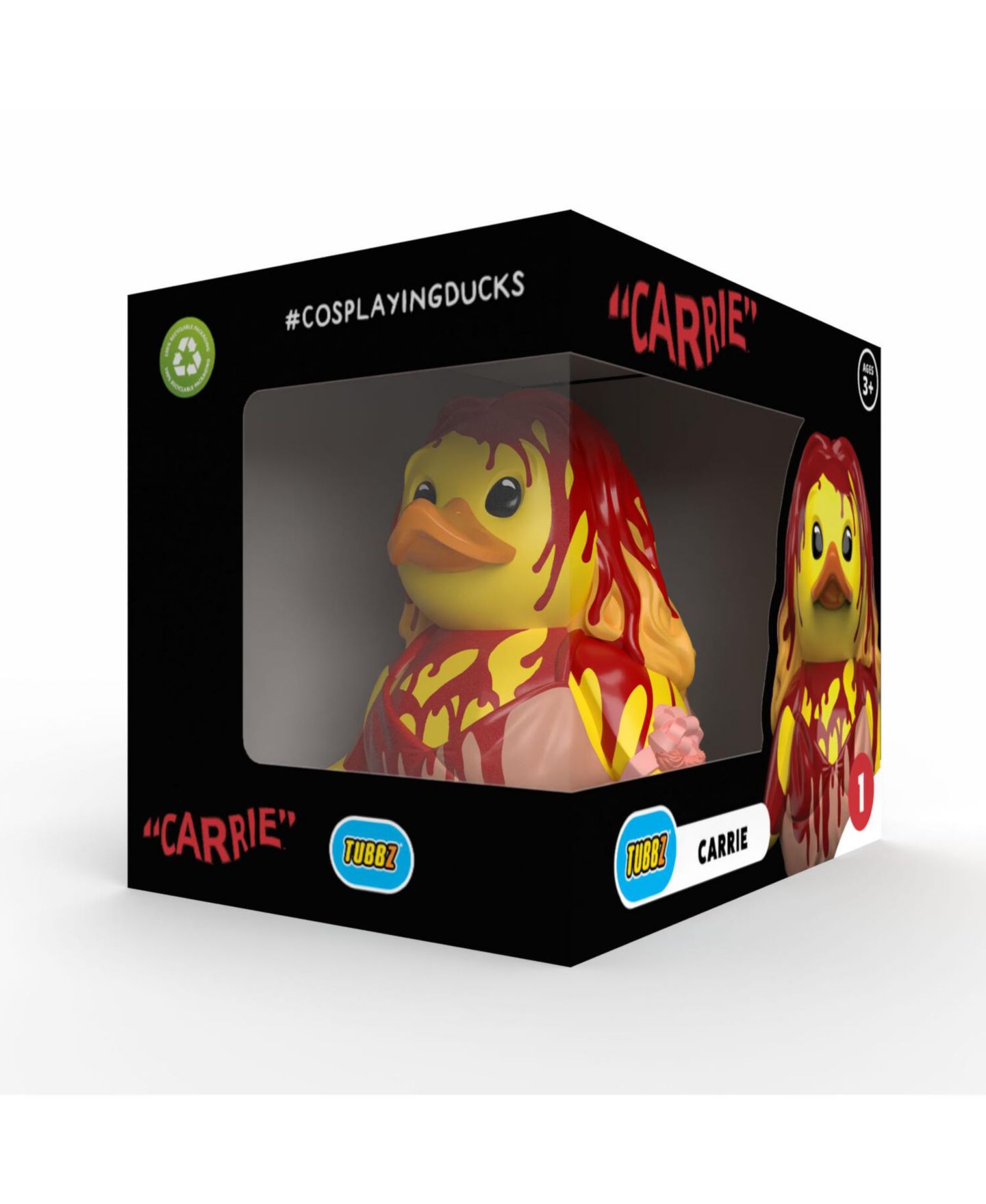Фигурка-утка Tubbz Carrie 4.1 дюйма, в коробке, от 5 лет — фото 3