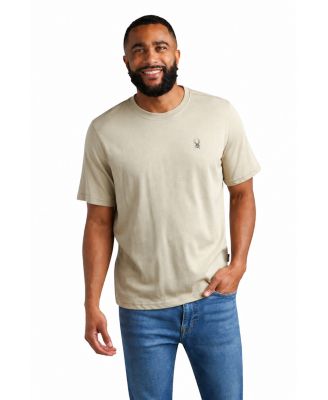 Men's Mountain Graphic 2-Way Stretch Relaxed-Fit T-Shirt