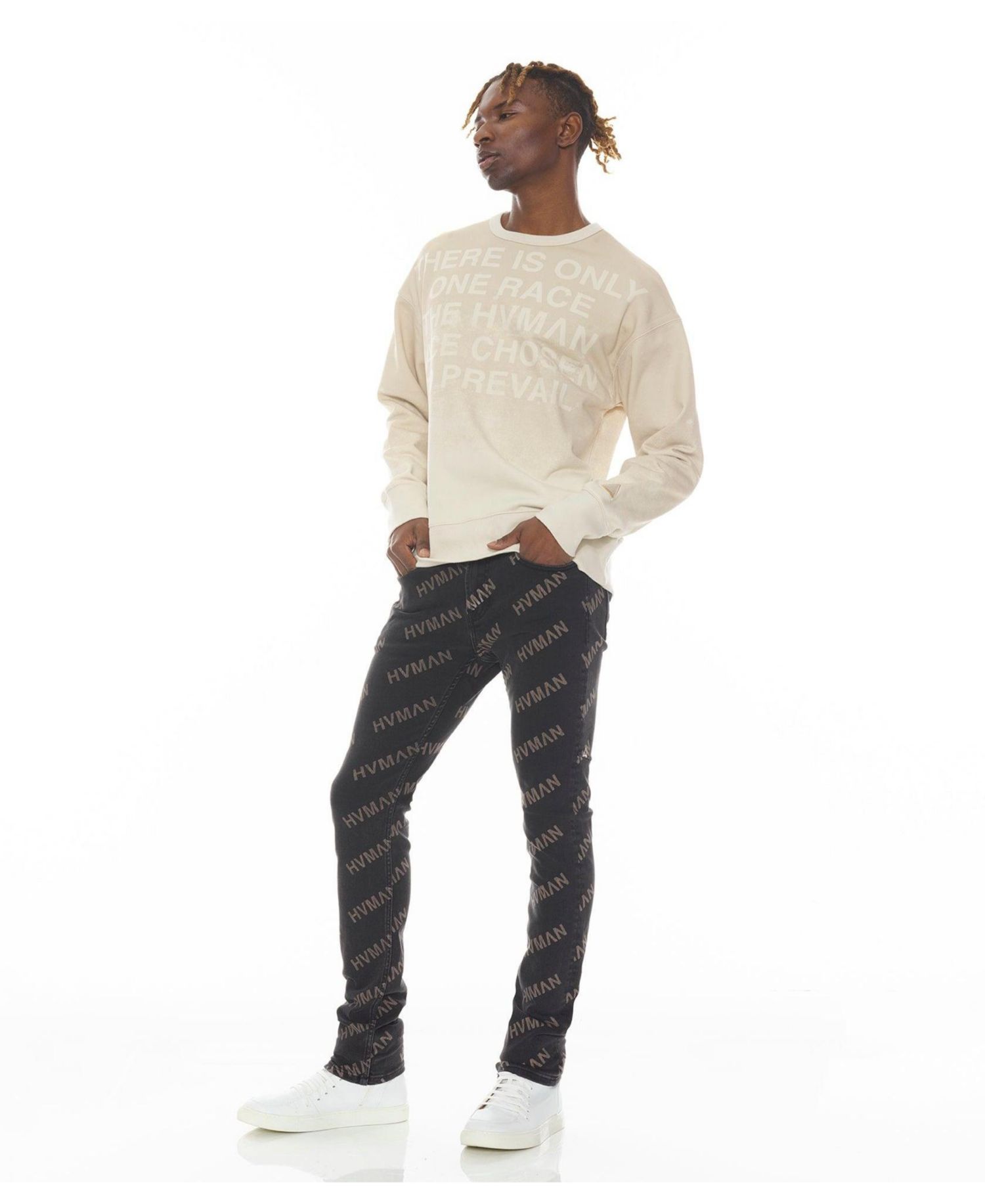 Men's Graphic Oversized-Fit Sweatshirt