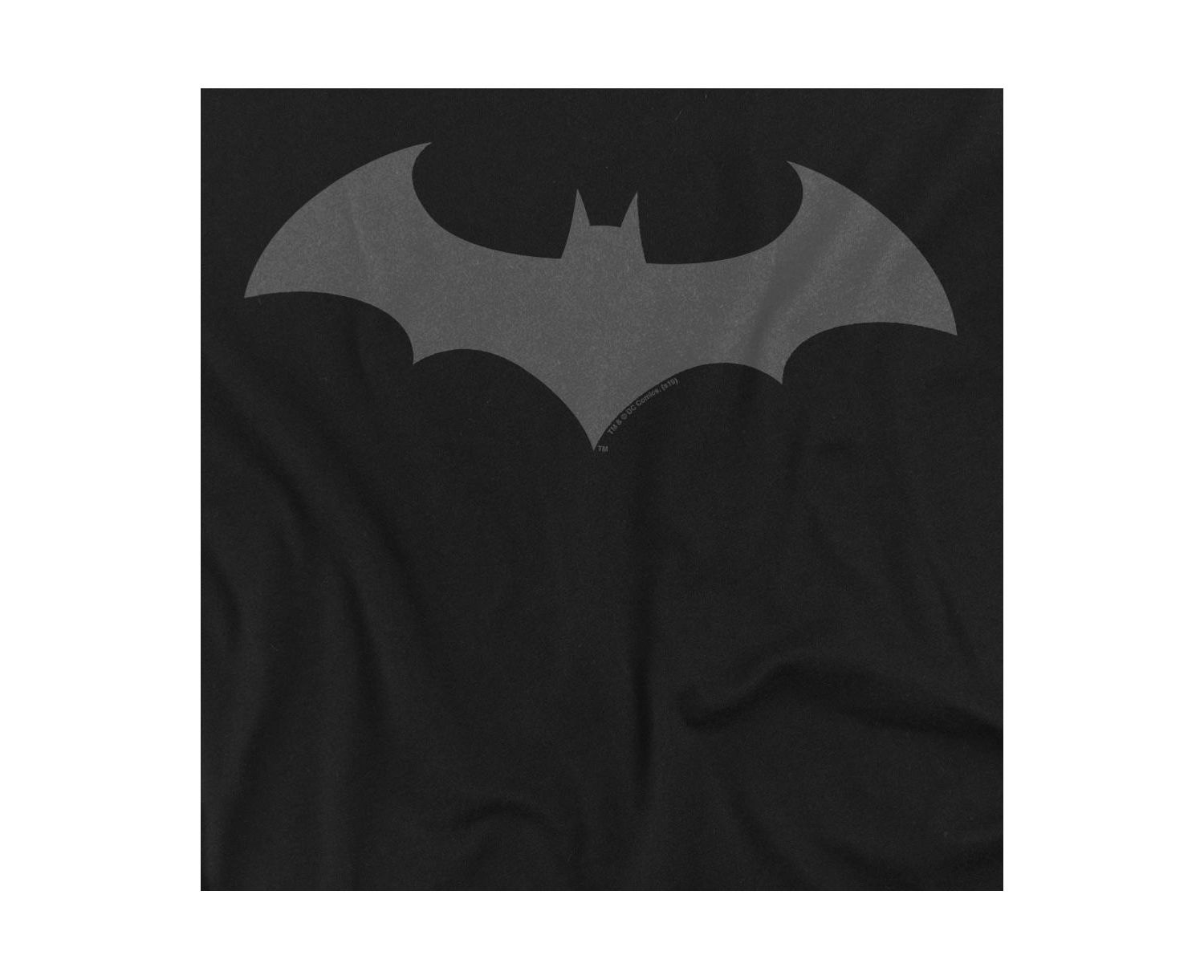 Men's Hush Logo Long-Sleeve Graphic Crewneck Sweatshirt