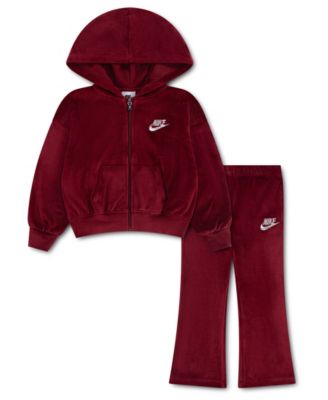 Toddler Girls' 2T-4T Zip-Up Hoodie and Flared Leggings, 2-Piece Set