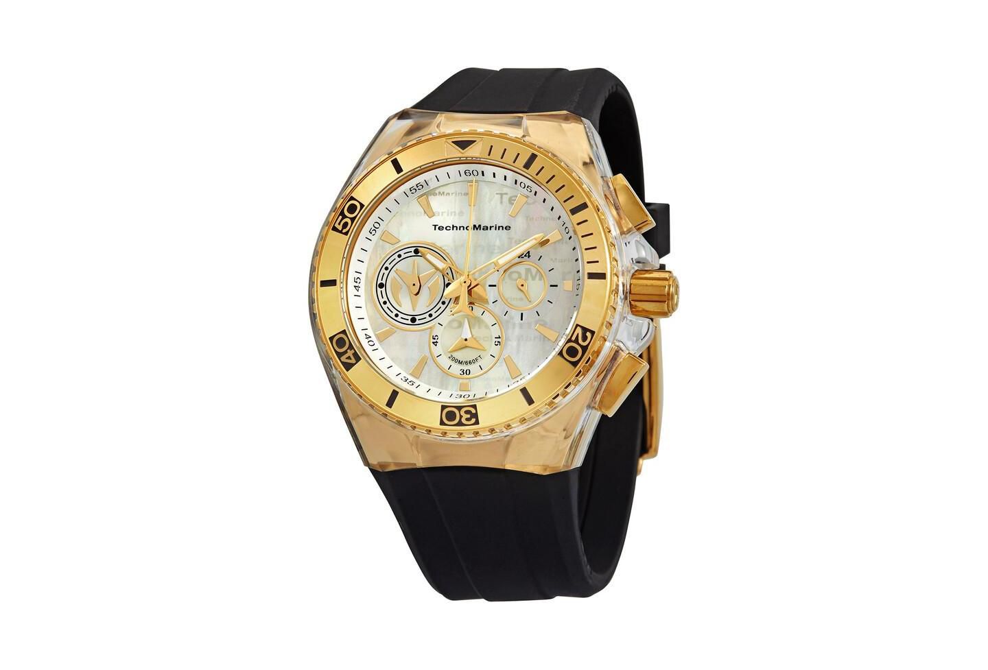 Мужские часы TechnoMarine Cruise California TM-120026 47mm Quartz Chronograph, цвет: Синий — фото 1