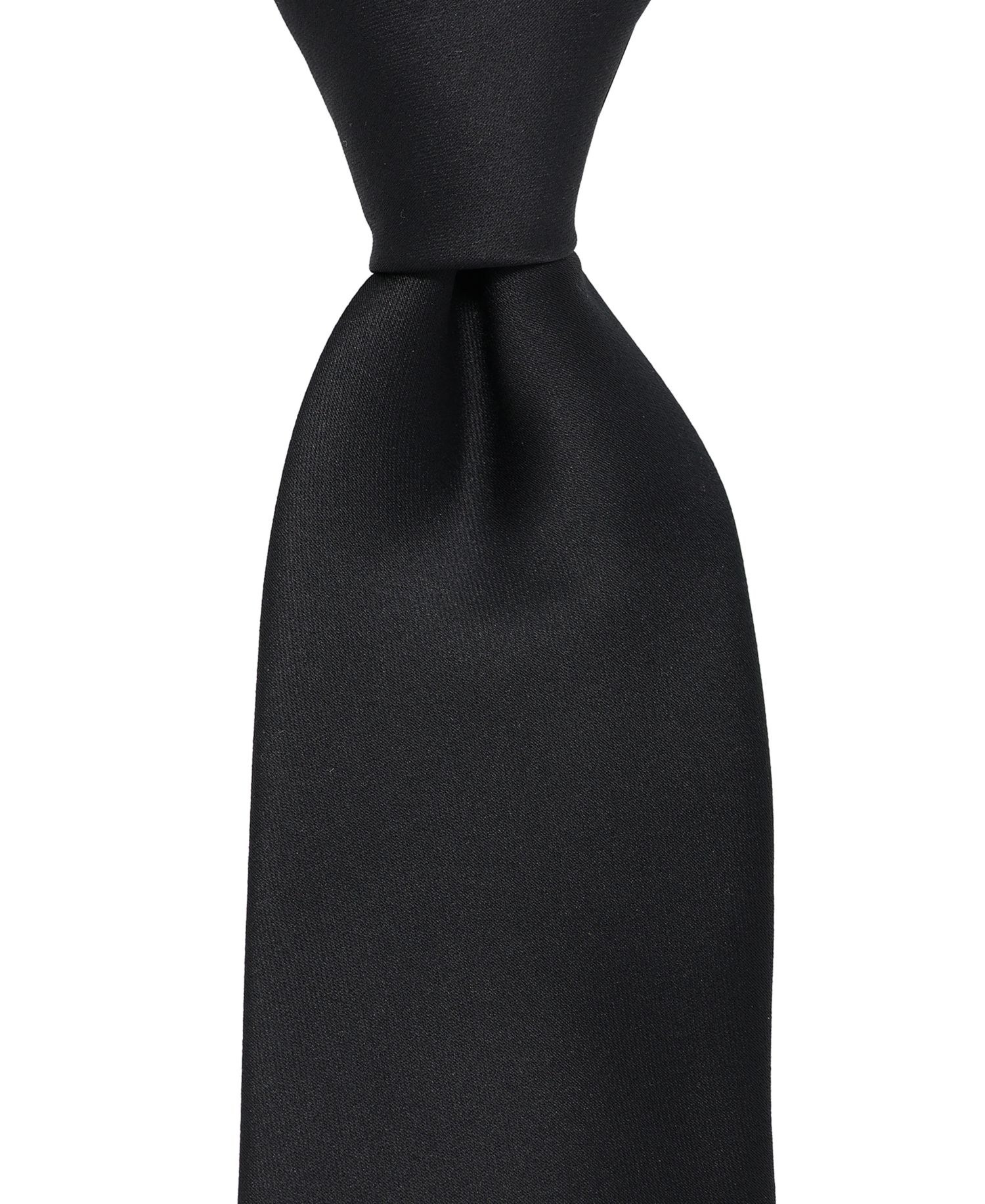 Men's Satin Solid Necktie
