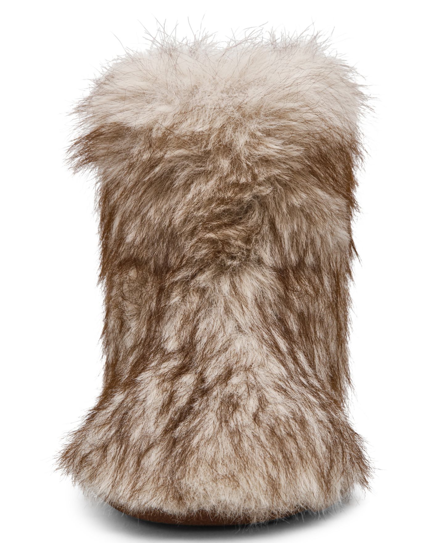 Женские ботинки Steve Madden Misty Cozy Faux-Fur Wedge, цвет: Натуральный разноцветный — фото 6