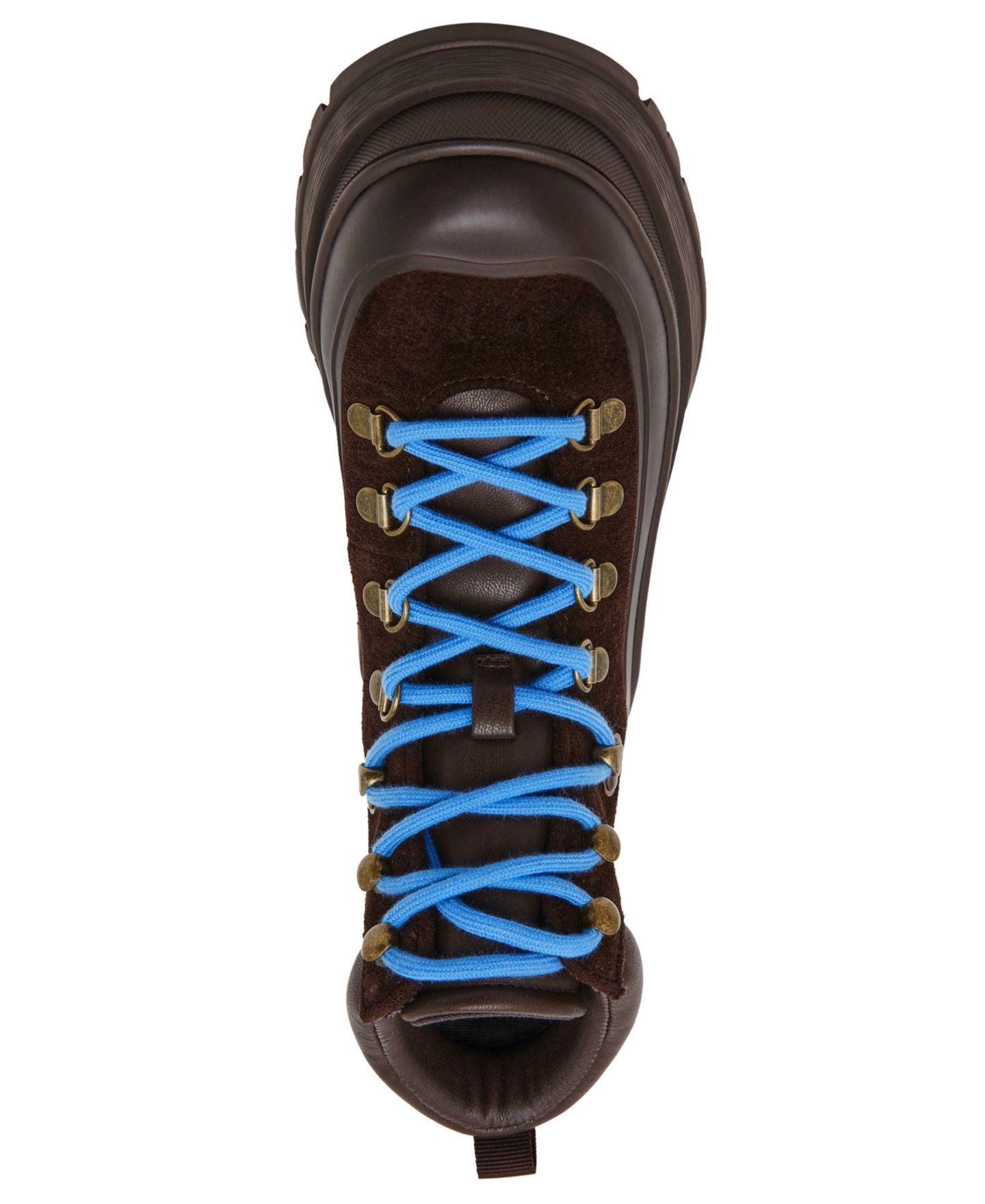 Женские ботинки-хайкеры Steve Madden Sergeant на шнуровке с рифлёной подошвой, цвет: Коричневый разноцветный — фото 4