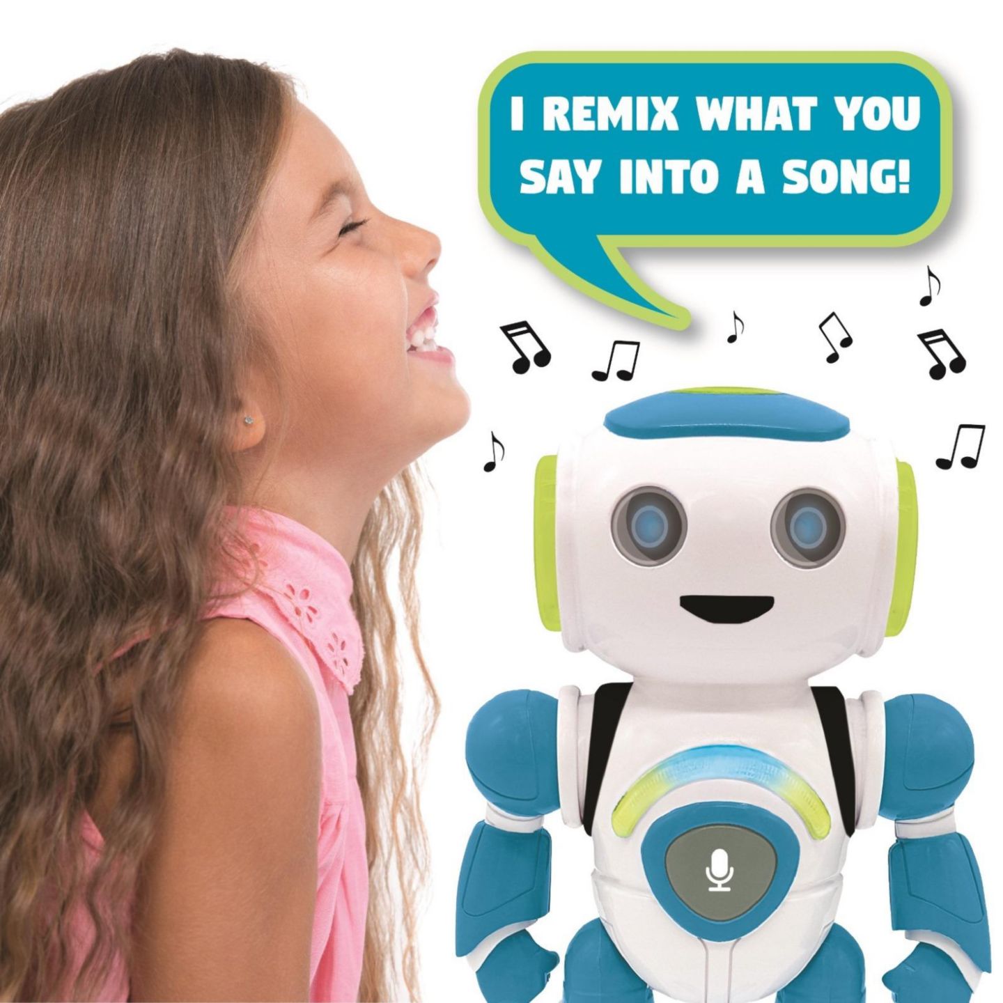 Детские игрушки Lexibook Powerman Jr. Stem Quiz 2-Piece Interactive Remote Control Dancing Robot Toy, Ages 3+ — фото 4