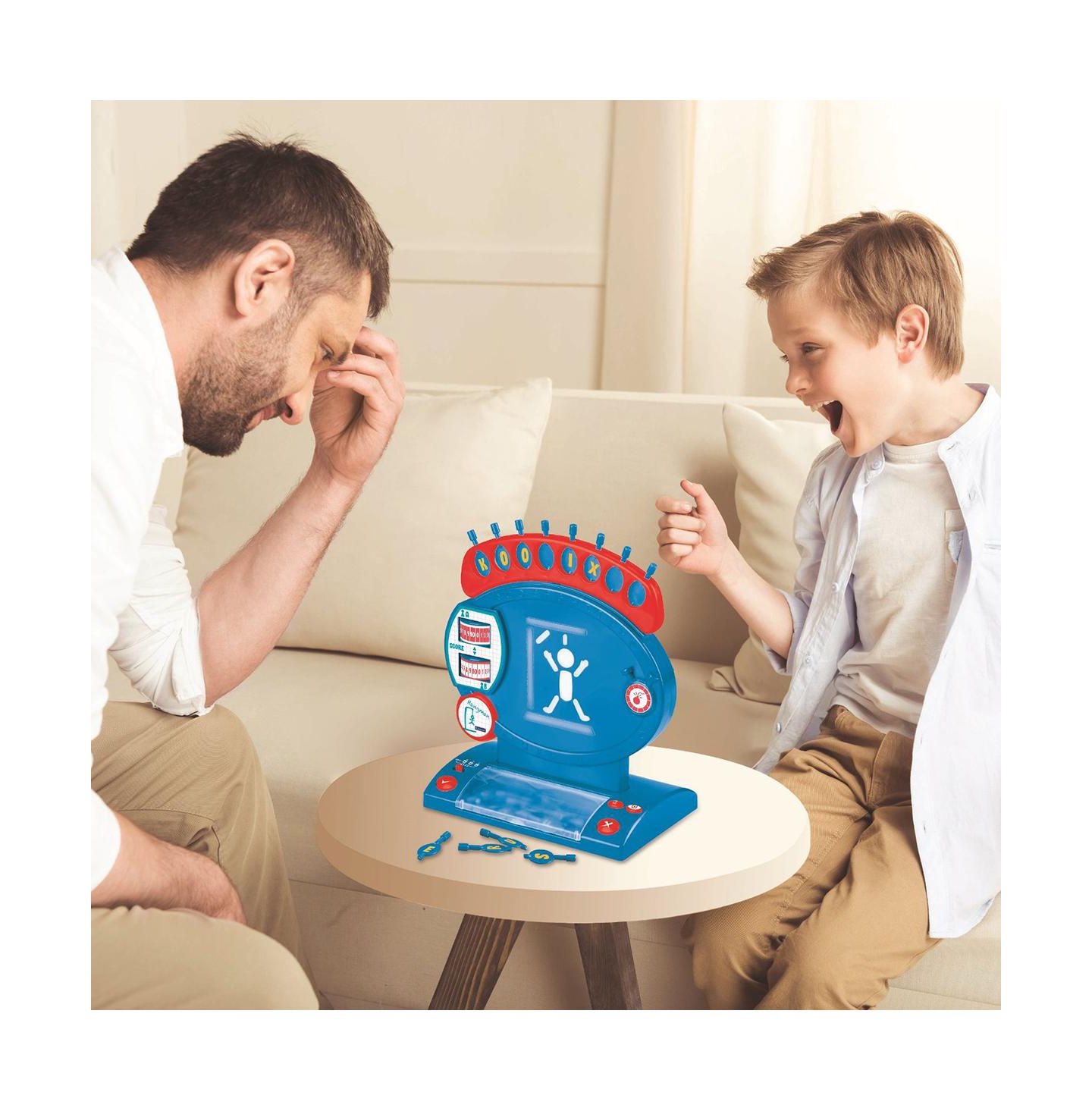 Детская игрушка Lexibook Electronic Hangman Game with Light and Sound Effects, Ages 8+, цвет: Синий — фото 5