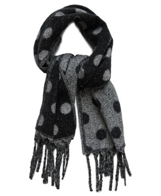Whimsical Polka Dot Lofty Scarf