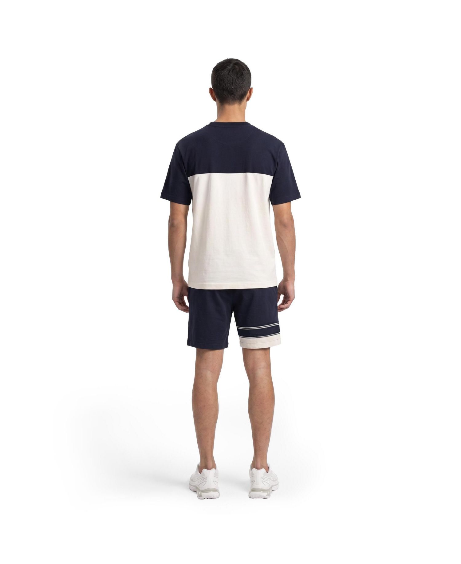 Men's Gatinet Striped Ribbed Crewneck Classic-Fit T-Shirt