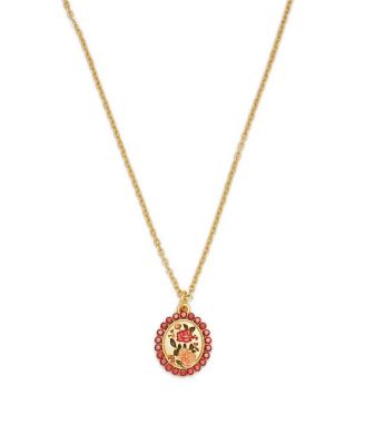 Eve Floral Necklace in Gold