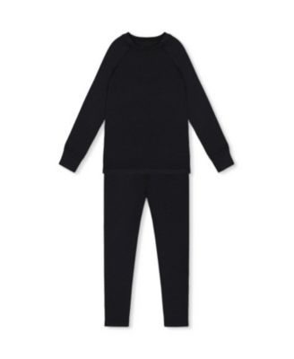 Girls' 4-16 Long-Sleeve Thermal Base Layer Top and Pants, 2-Piece Set