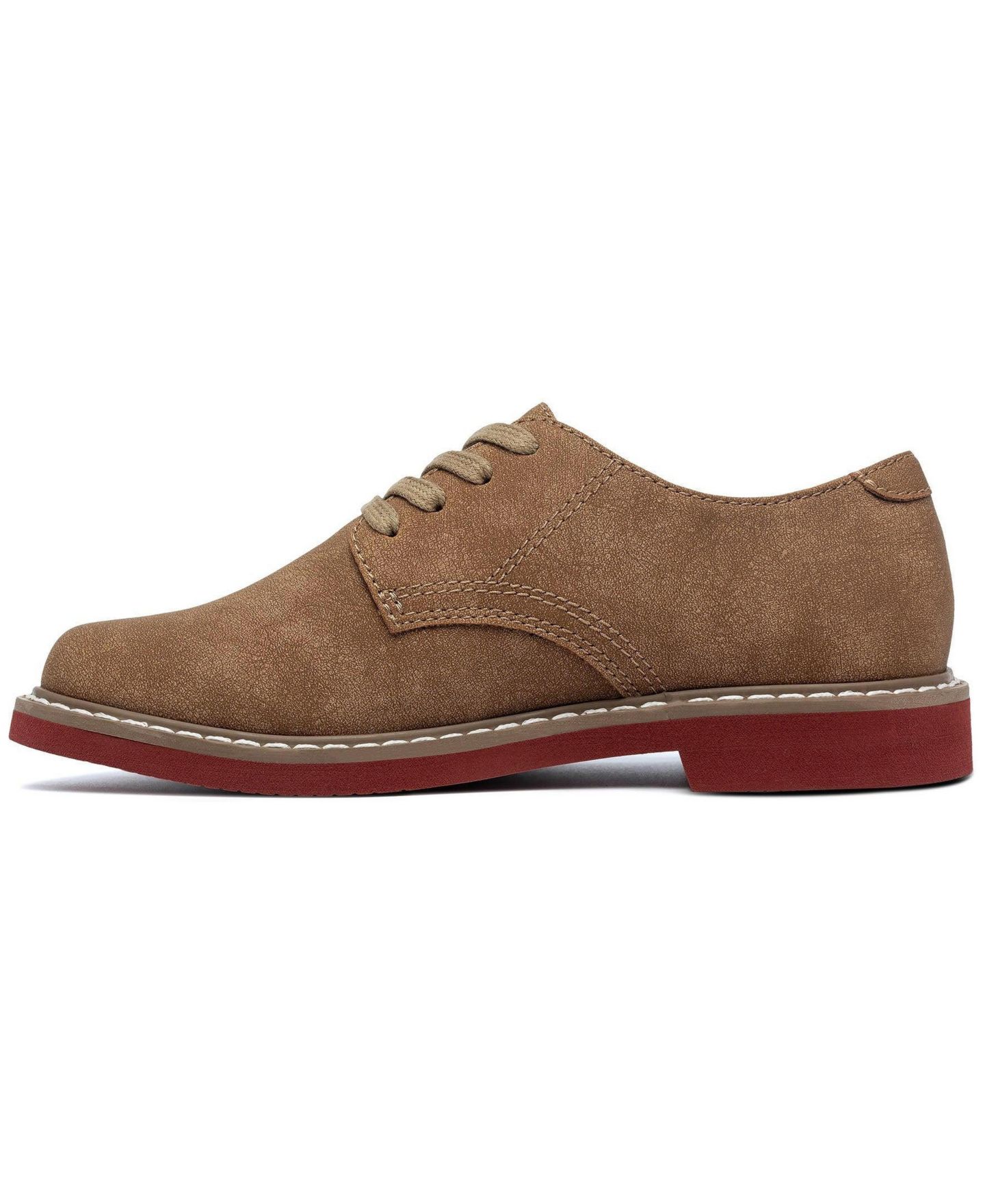 Туфли Sperry Tevin II Memory Foam Lace-Up Oxford для мальчиков, цвет: Рыжевато-коричневый — фото 2