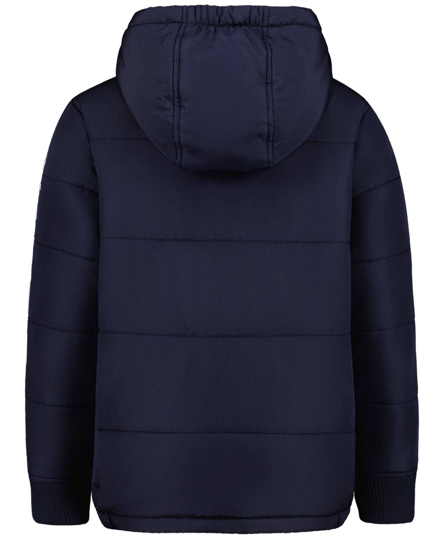 Куртки Nautica Hooded Puffer Jacket with Beanie, 2-Piece Set для мальчиков, цвет: Чёрный — фото 8