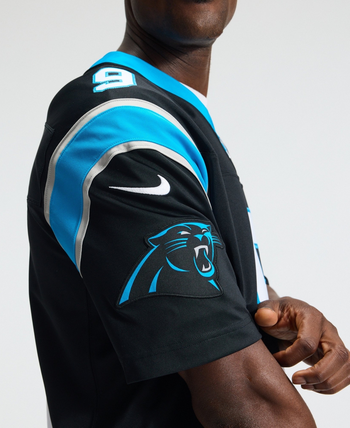 Nike Men's Bryce Young Black Carolina Panthers Vapor F.u.s.e. Stitched Limited Jersey