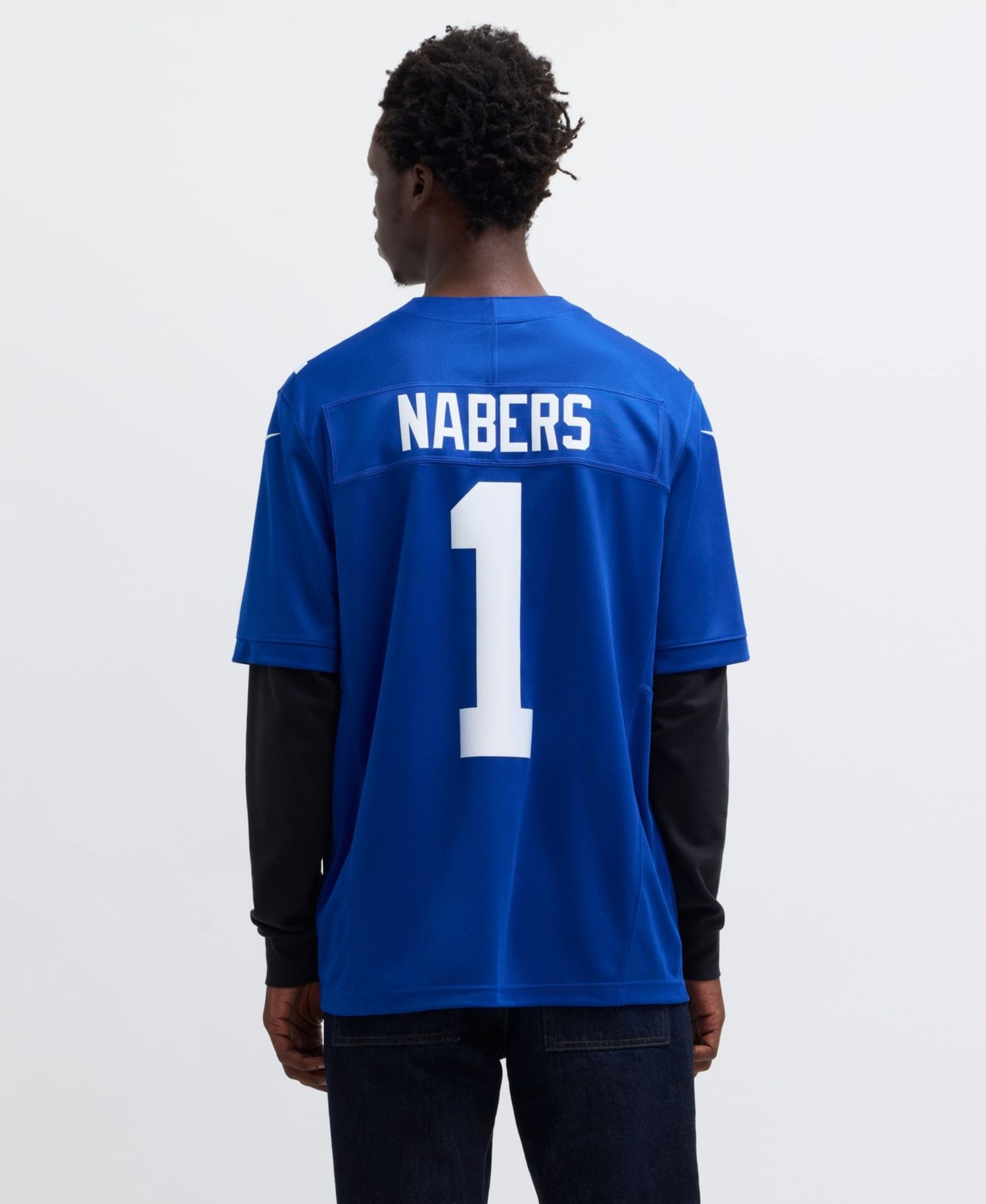 Men's Malik Nabers Royal New York Giants Vapor F.U.S.E. Limited Jersey
