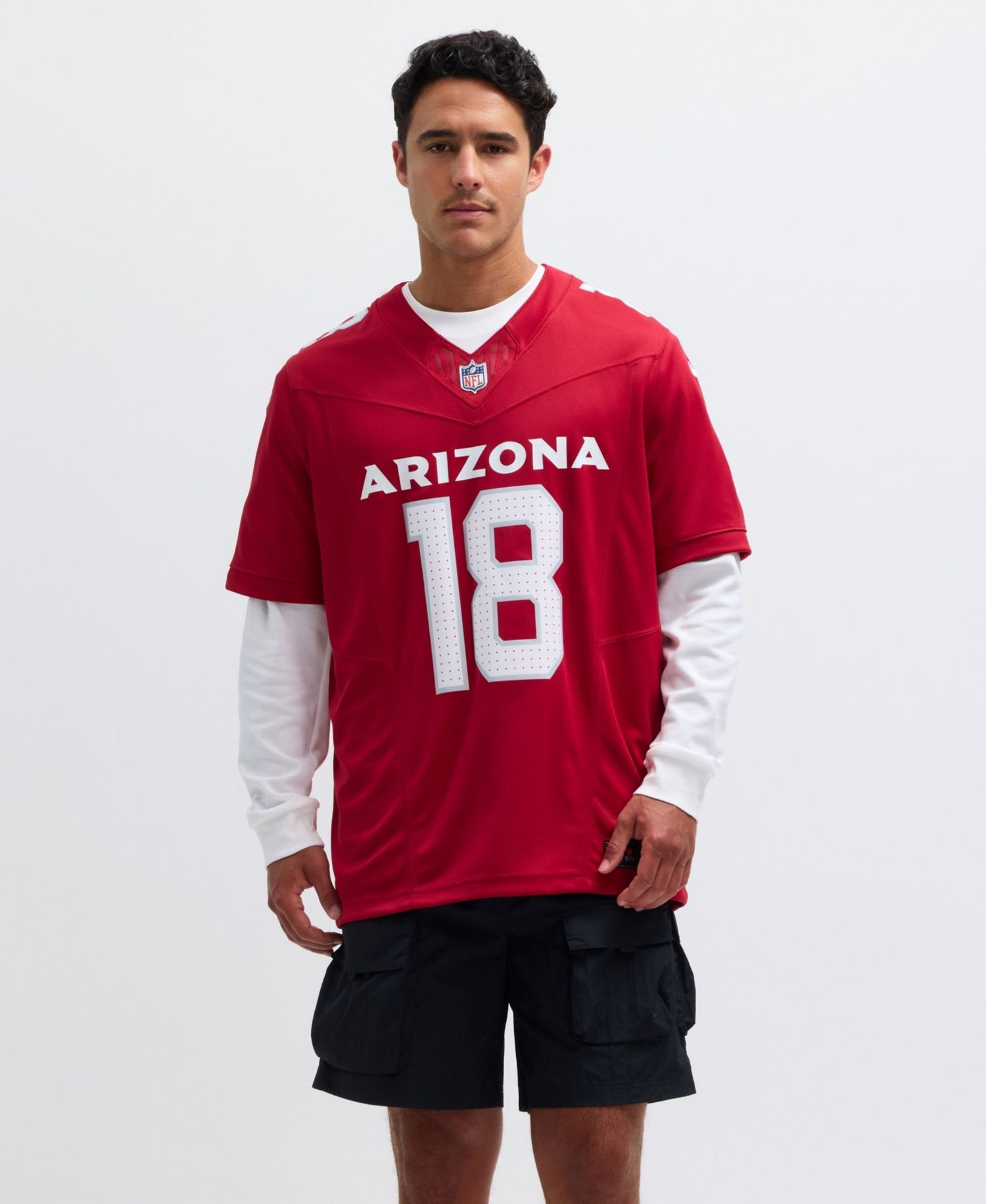 Men's Marvin Harrison Jr. Cardinal Arizona Cardinals Vapor F.U.S.E. Limited Jersey