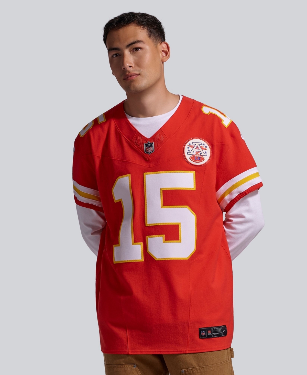 Men's Nike Patrick Mahomes Red Kansas City Chiefs Vapor F.u.s.e. Elite Jersey