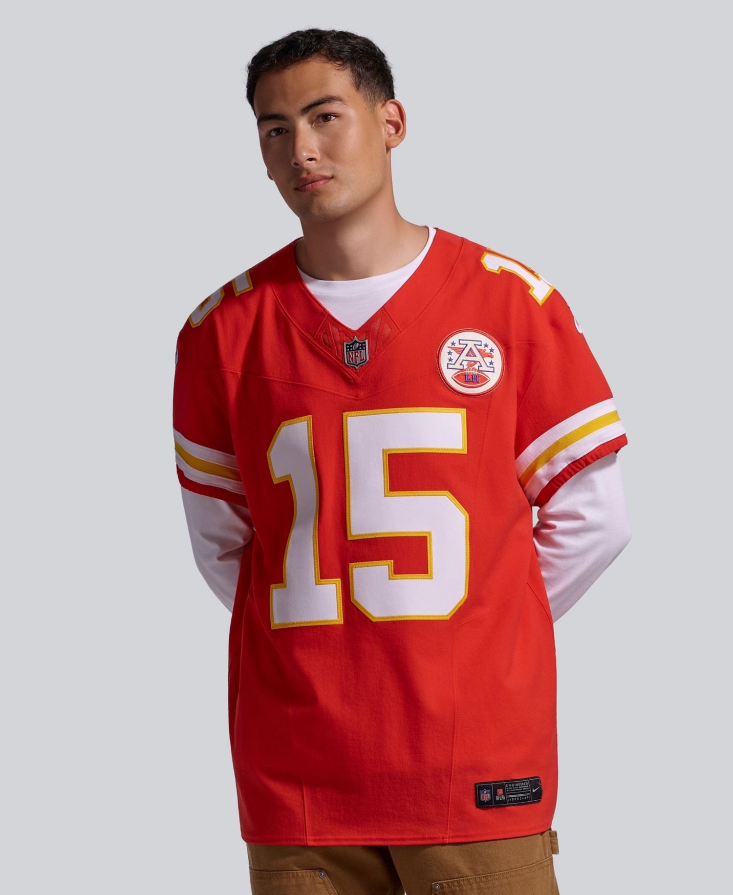 Men's Patrick Mahomes Red Kansas City Chiefs Vapor F.U.S.E. Elite Jersey