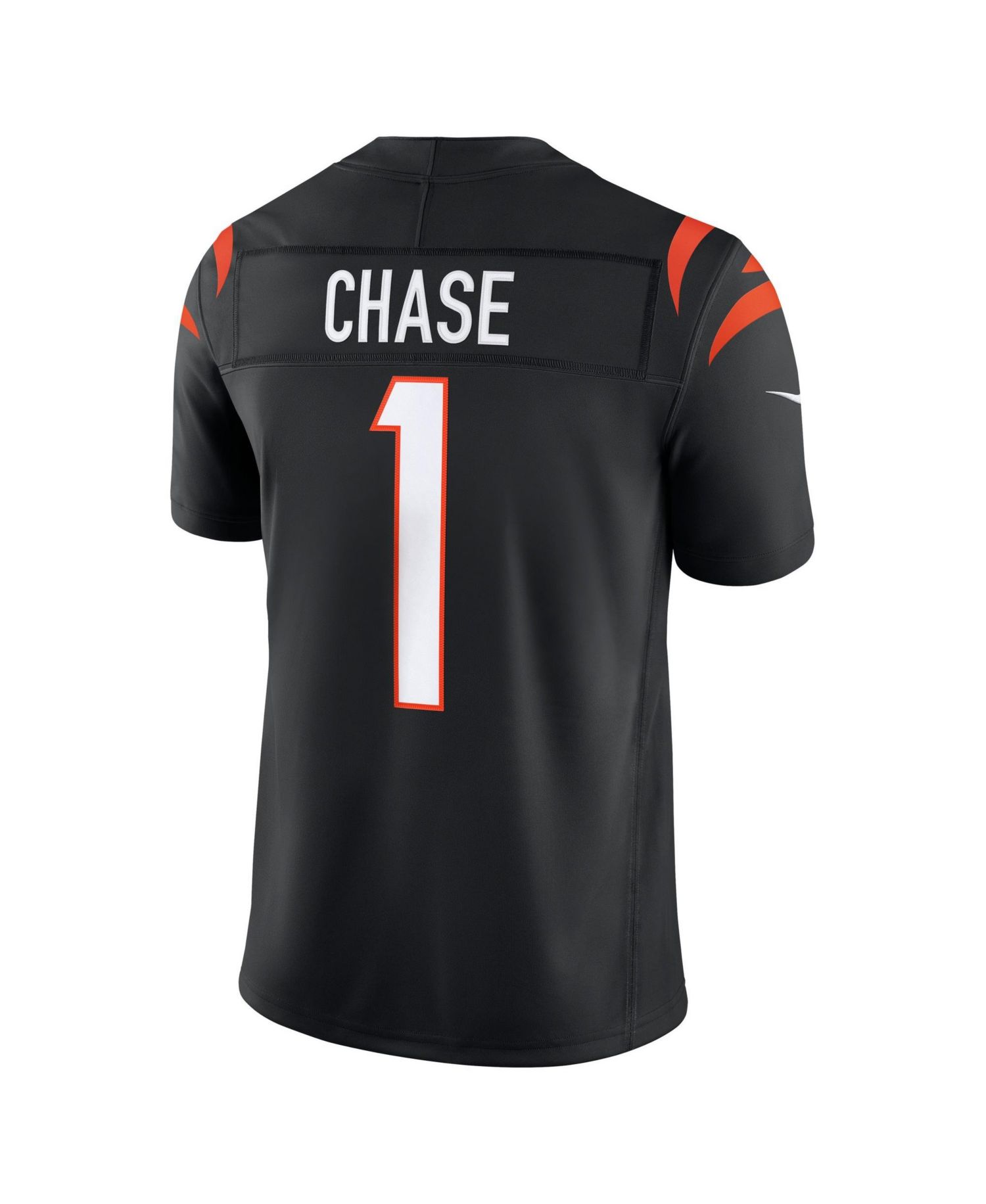 Men's Ja'Marr Chase Black Cincinnati Bengals Vapor F.U.S.E. Stitched Limited Jersey