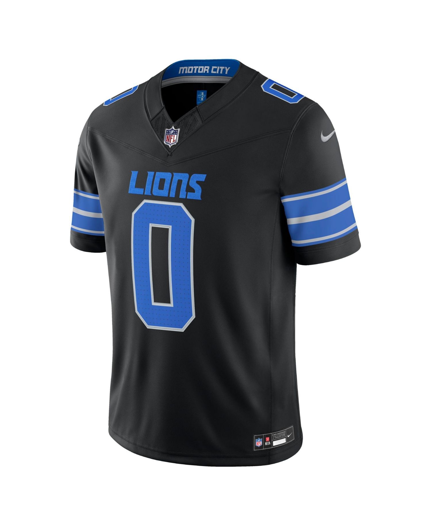 Men's Jahmyr Gibbs Black Detroit Lions Alternate Vapor F.U.S.E. Stitched Limited Jersey