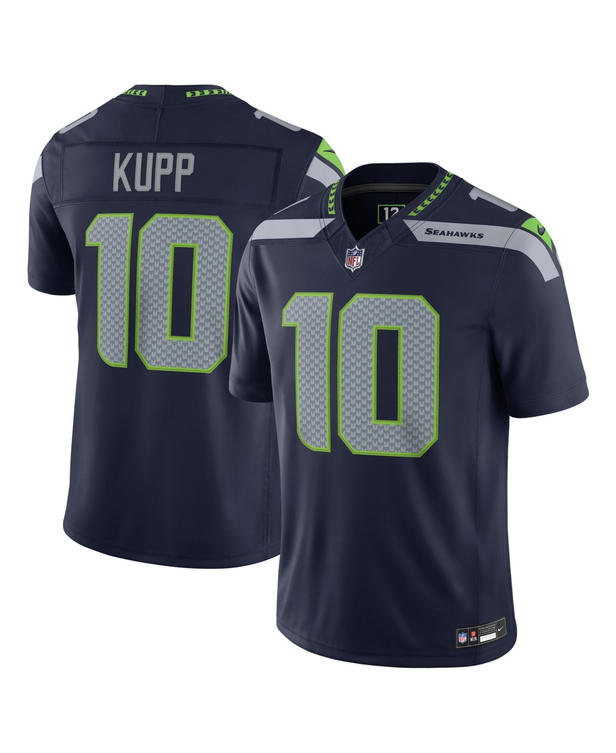 Nike Men's Cooper Kupp College Navy Seattle Seahawks Vapor F.u.s.e. Stitched Limited Jersey