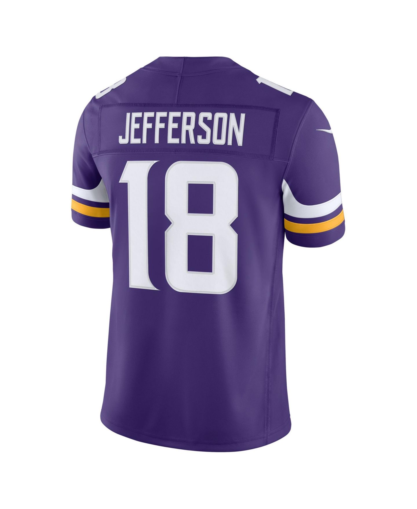 Мужское джерси Nike Justin Jefferson Minnesota Vikings Vapor F.U.S.E. Limited, Purple — фото 9