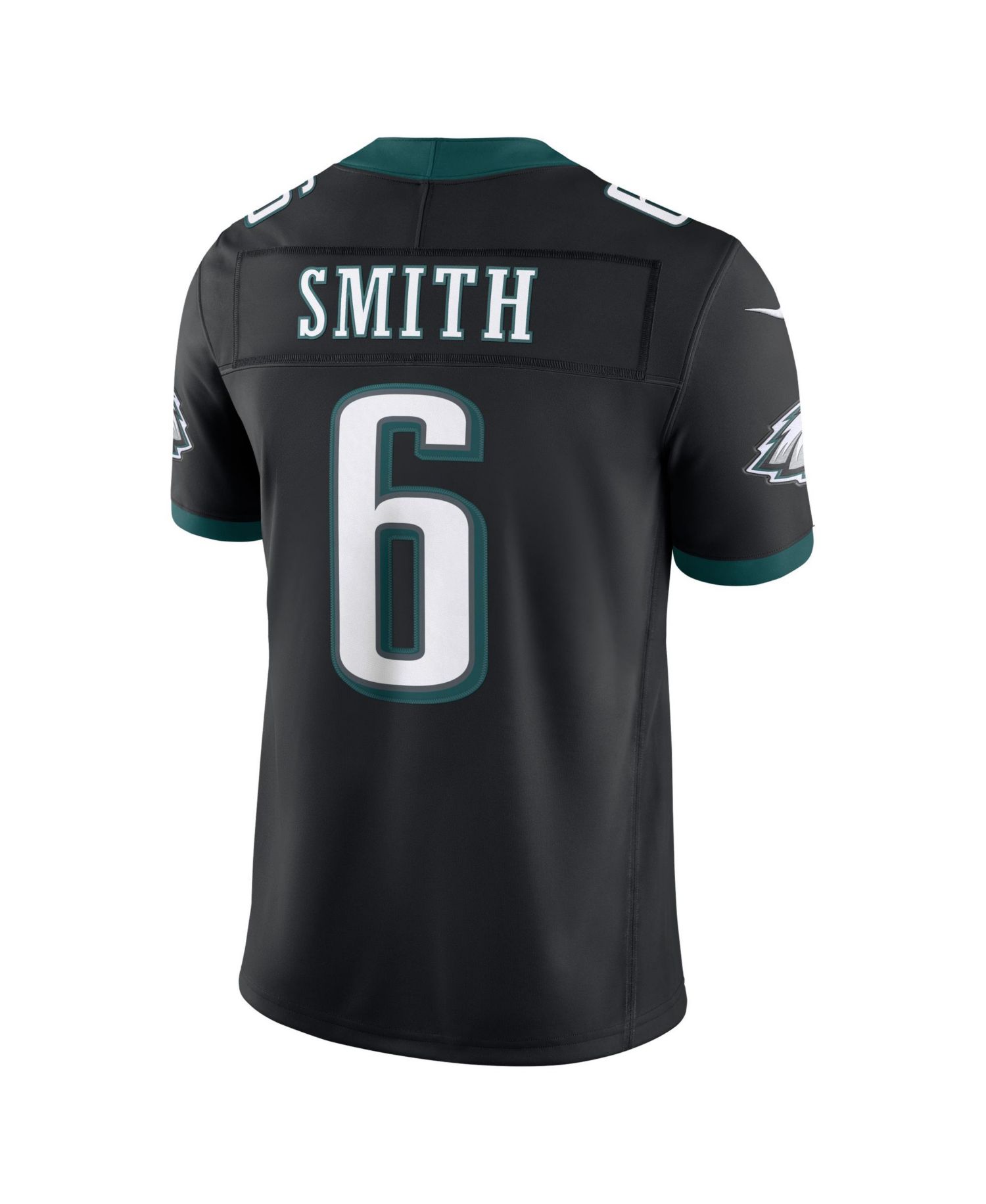Men's DeVonta Smith Black Philadelphia Eagles Alternate Vapor F.U.S.E. Stitched Limited Jersey