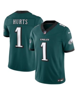 Men's Jalen Hurts Midnight Green Philadelphia Eagles Vapor F.U.S.E. Stitched Limited Jersey