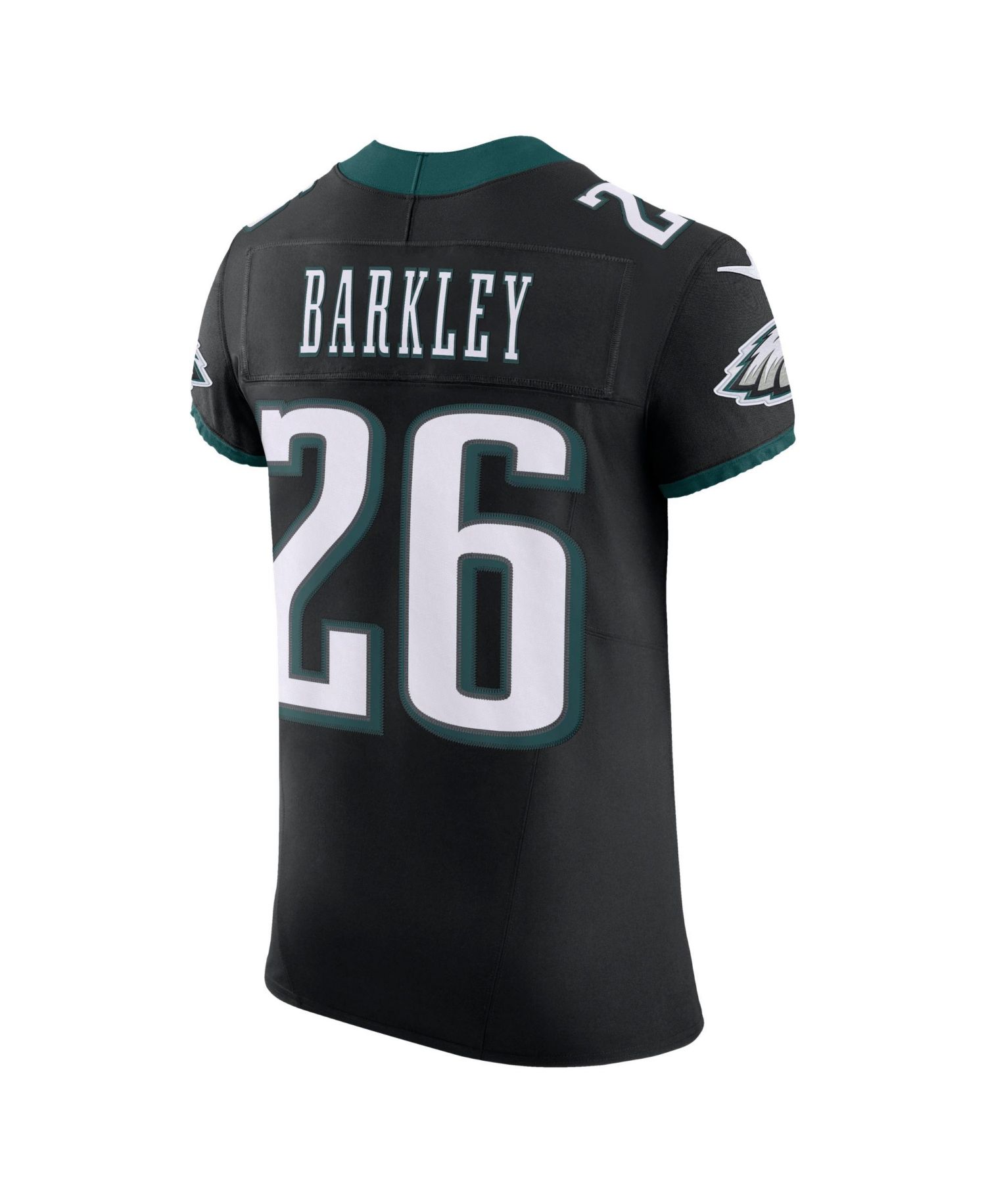 Men's Saquon Barkley Black Philadelphia Eagles Alternate Vapor F.U.S.E. Elite Jersey