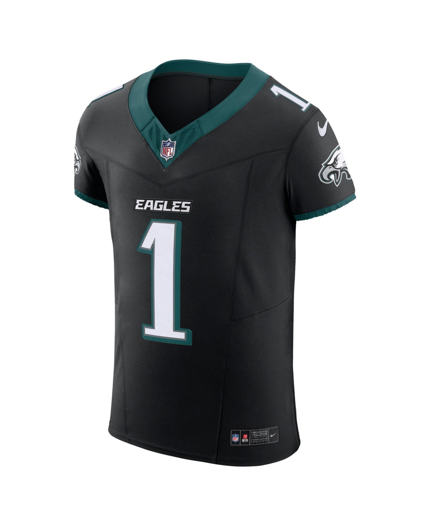 Men's Jalen Hurts Black Philadelphia Eagles Alternate Vapor F.U.S.E. Elite Jersey
