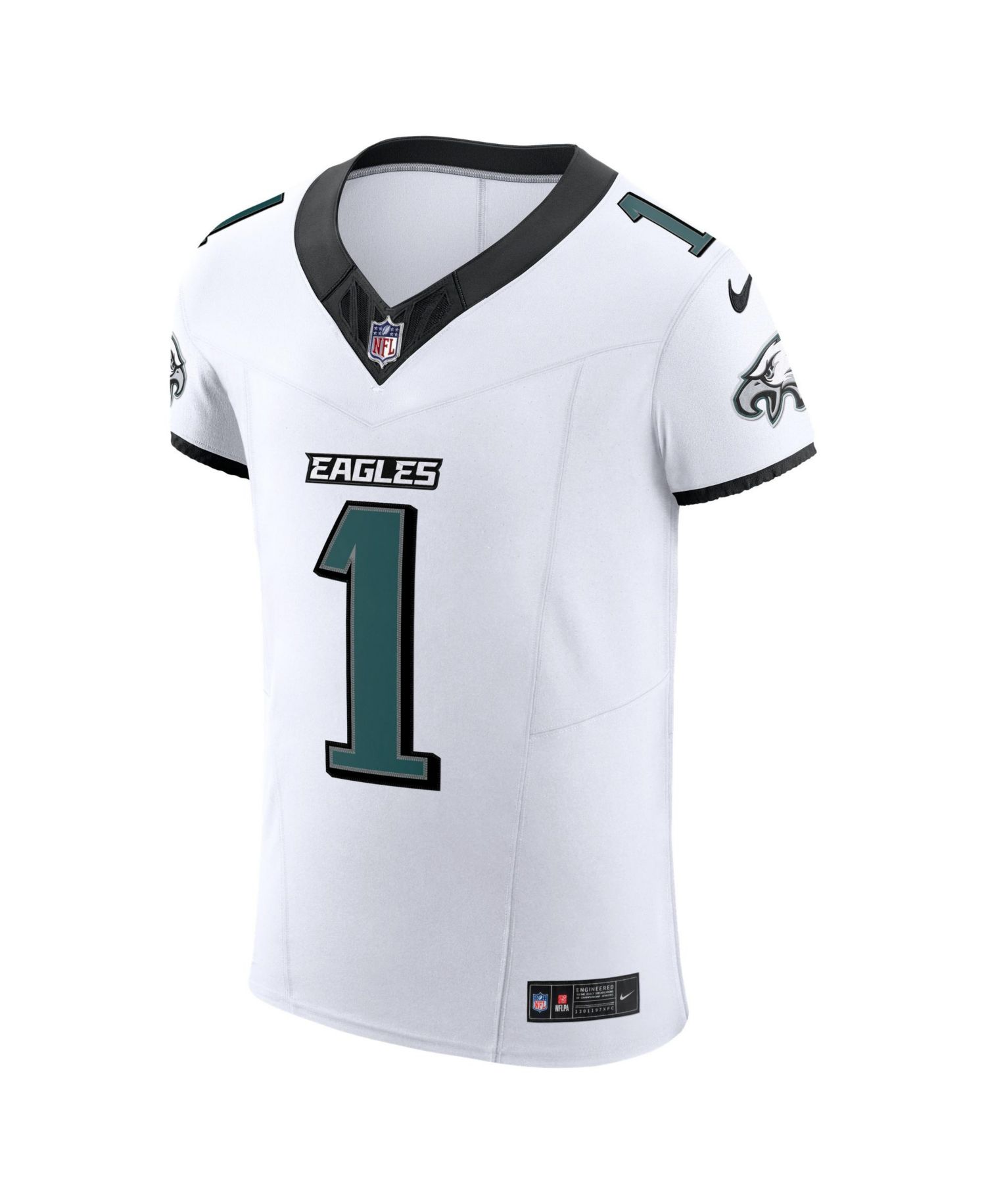 Men's Jalen Hurts White Philadelphia Eagles Vapor F.U.S.E. Elite Jersey