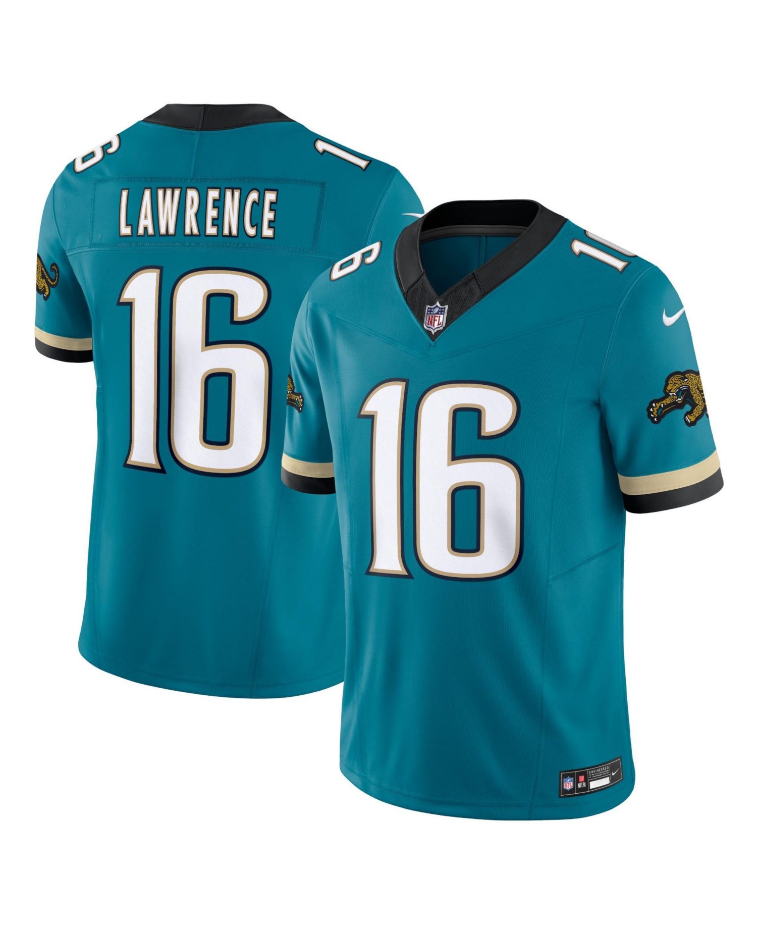 Nike Men's Trevor Lawrence Teal Jacksonville Jaguars Prowler Throwback Vapor F.U.S.E. Limited Jersey