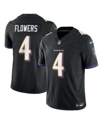 Men's Zay Flowers Black Baltimore Ravens Alternate Vapor F.U.S.E. Limited Jersey