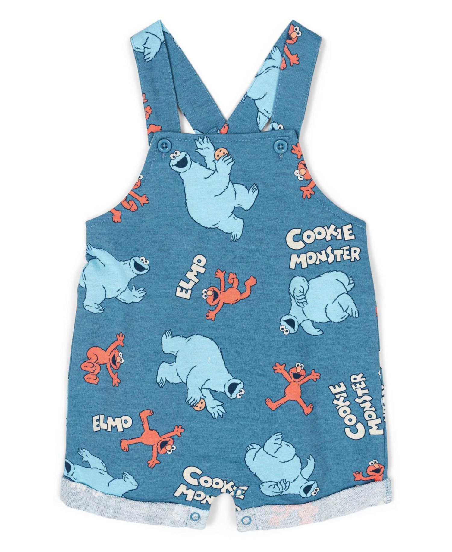 Baby Boys' T-Shirt and Shortalls Set with Bucket Hat