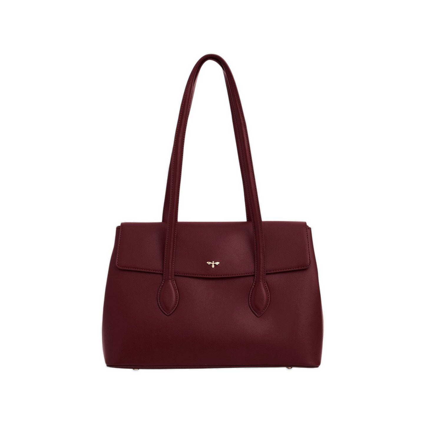 Женская сумка Fable England Romilly Shoulder, цвет: Бордовый — фото 1