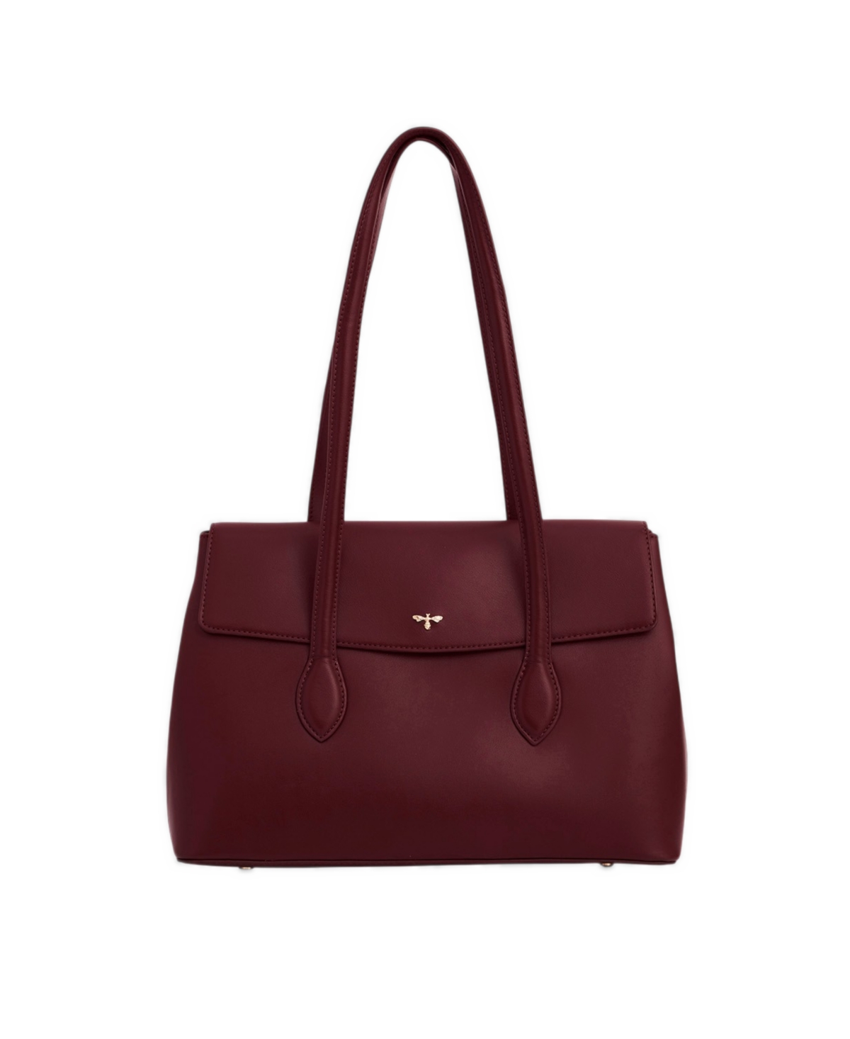 Fable England Romilly Shoulder Bag - Burgundy