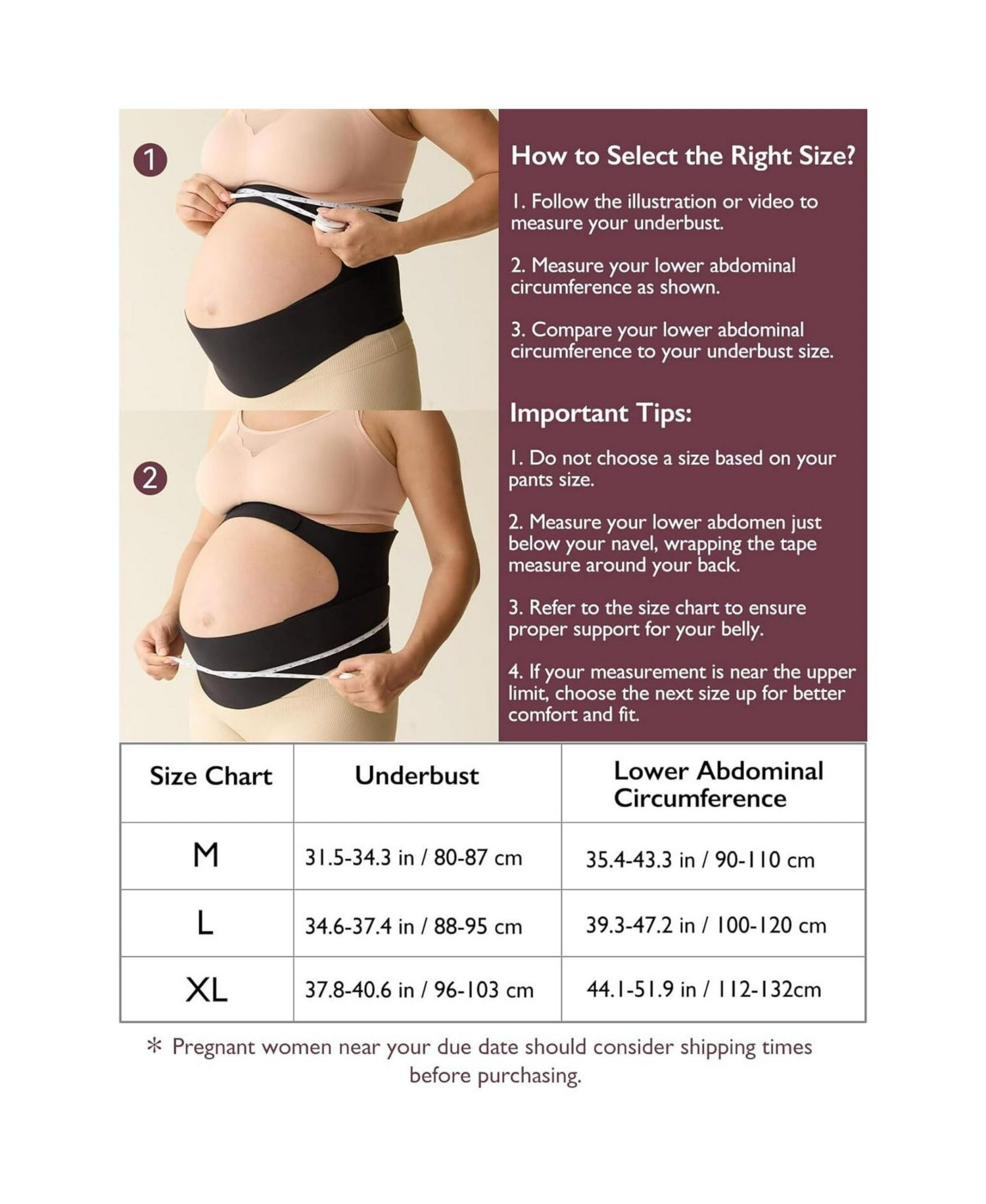 Seamless Maternity Support Belt YB001