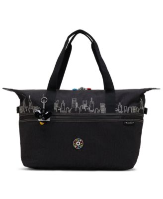 Art Large Zipper Travel Tote Handbag